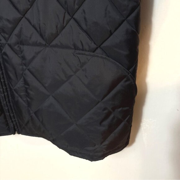Mens Black Quilted Jacket By PHYS.SCI Large Nylon & Polyester Lightweight Design - Picture 2 of 7